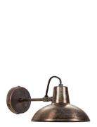 Wall Lamp, Hddesk, Antique Brown Home Lighting Lamps Wall Lamps Brown ...