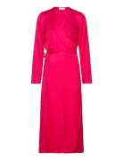 Modström Floremd Wrap Dress Rosa