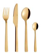 Raw Cutlery Gold Color Coating - 16 Pcs Home Tableware Cutlery Cutlery...