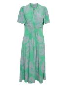 Culture Cupolly Long Dress Grön