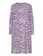 Mads Nørgaard Chakra Canary Dress Aop Lila