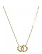 Bud To Rose Hitch Short Necklace Guld