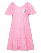 Billieblush Short Sleeved Dress Rosa