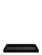 Tray 245X175X20 Home Tableware Dining & Table Accessories Trays Black ...