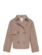 Vero Moda Girl Vmzoa Trenchcoat Girl Beige