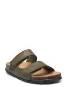 En Fant Sandal Nubuck Leather Khaki Green