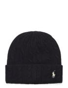 Polo Ralph Lauren Wool Blend-Wool Cash Cuff Hat Svart