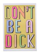 Aparte Works Aparte X Hannah Carvell - Don't Be A Dick Multi/patterned