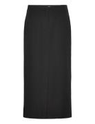 ONLY Onljosie Hw Long Slit Skirt Cc Tlr Svart