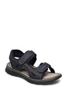 Rieker Rieker Mens Sandals 26761-22 Brown Blå