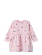 Name It Nmffransia Light Sweat Ls Dress Unb Rosa