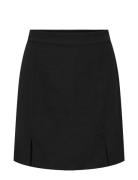 ONLY Onlnova Life Lux Taylor Slit Skirt Solid Svart