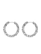 IX Studios Ix Crunchy Edge Earrings Silver Silver