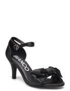 Bianco Biaadore Bow Sandal Satin Svart