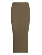 Lindex Skirt Josefina Khaki Green