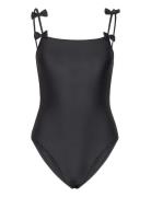 Becksöndergaard Solid Bow Euna Swimsuit Svart