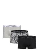 GANT Paisley Print Trunk 3-Pack Svart