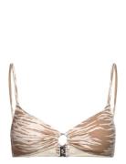 Ganni Recycled Printed Brun