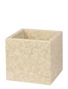 Marble Cube Home Storage Mini Boxes Beige Mette Ditmer