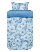 Alessandra Sateen Bed Set Home Textiles Bedtextiles Bed Sets Blue Høie...
