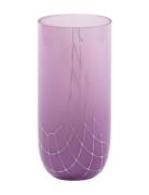 Flow Longdrink Home Tableware Glass Cocktail Glass Purple Kodanska