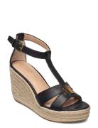 Lauren Ralph Lauren Burnished Calf-Hale-Es-Csl Svart