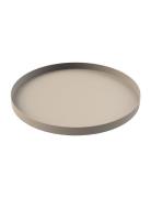 Tray Circle 400X20Mm Home Decoration Decorative Platters Beige Cooee D...
