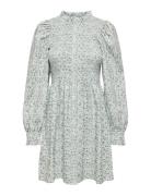 ONLY Onlpi Aspen L/S Smock Dress Wvn Cs Grön