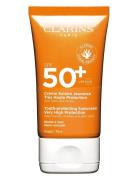 Clarins Youth-Protecting Sunscreen Very High Protection Spf50 Face Nud...