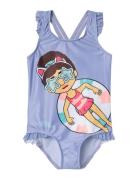 Name It Nmfmedina Gabby Swimsuit Bfu Blå