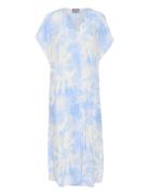 Culture Cutilly Kaftan Dress Blå