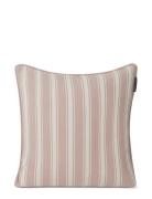 All Over Striped Organic Cotton Twill Pillow Cover Home Textiles Cushi...