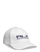 Ralph Lauren Golf Logo Twill Trucker Cap Vit