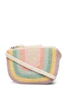 Mango Rainbow Beaded Bag Beige