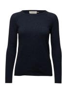 Rosemunde Rwlaica Ls O-Neck Raglan Pullover Blå