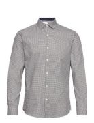 Selected Homme Slhslimnew-Mark Shirt Ls B Grå