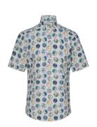 Eton Casual Fit Poplin Shirt Multi/patterned