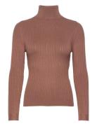 ONLY Onlkarol L/S Rollneck Pullover Knt Noos Brun