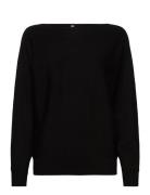 Culture Cuannemarie Batwing Jumper Svart