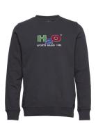 H2O Alban Sweat O'neck Marinblå