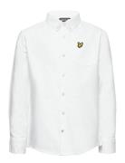 Lyle & Scott Junior Oxford Shirt Ls Vit