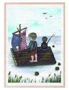 That's Mine Poster Raft Fishing 50X70 Multi/patterned