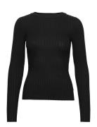 NORR Karlina O-Neck Ls Top Svart