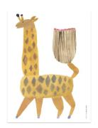 OYOY Living Design Noah Giraffe - Poster Multi/patterned