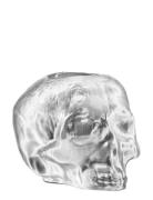 Kosta Boda Still Life Metallic Skull Silver Votive D 115Mm Silver