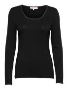 Noa Noa Long Sleeve T-Shirt Svart