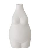 Bloomingville Elora Vase, Hvid, Stentøj Vit