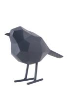 Present Time Statue Bird Small Svart