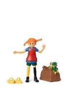 Pippi Langstrømpe Pippi Långstrump Figurset Multi/patterned