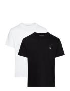 Calvin Klein Jeans 2 Pack Monologo T-Shirt Vit